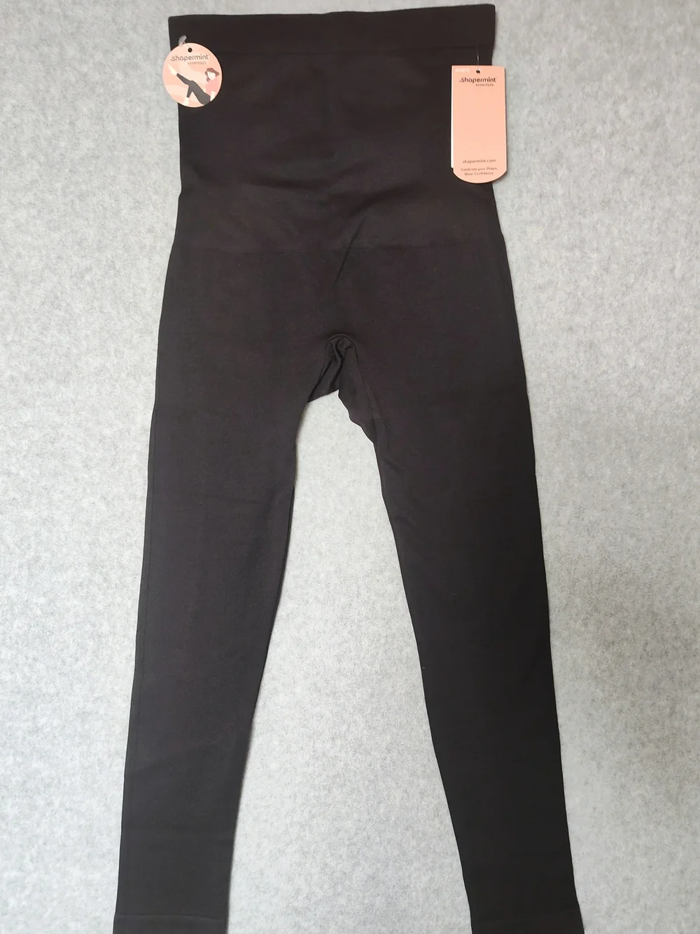 Shapermint Essentials High-Waisted Sculpting Leggings - Black Womens